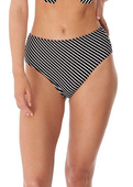Figi kąpielowe Freya BEACH HUT AS6795BLK High Waist / Leg Brief Black