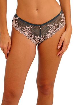 Figi tanga Wacoal EMBRACE LACE WA848191067 Tanga Dark Slate/cloud Pink