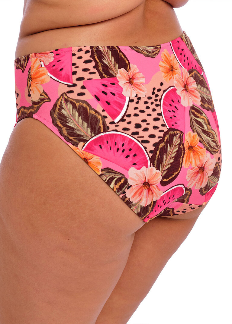 KOMPLET - Biustonosz kąpielowy Elomi CABANA NIGHTS Multi ES801610MUI (42H) + majtki 40