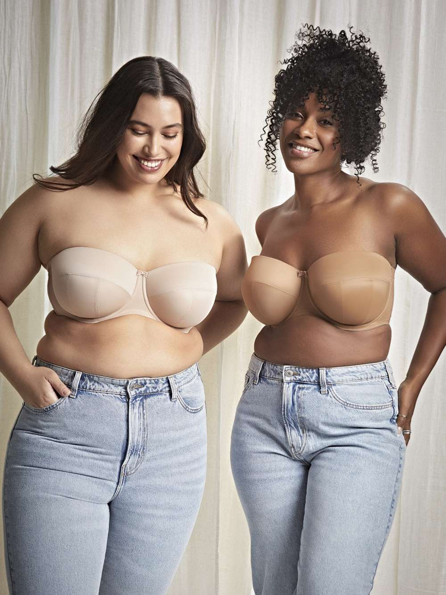 Biustonosz Sculptresse Panache DANA 9670 Strapless Bra Caramel