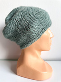 CHMURKA Handmade Alpaca Beanie 30 Zielona Szałwia