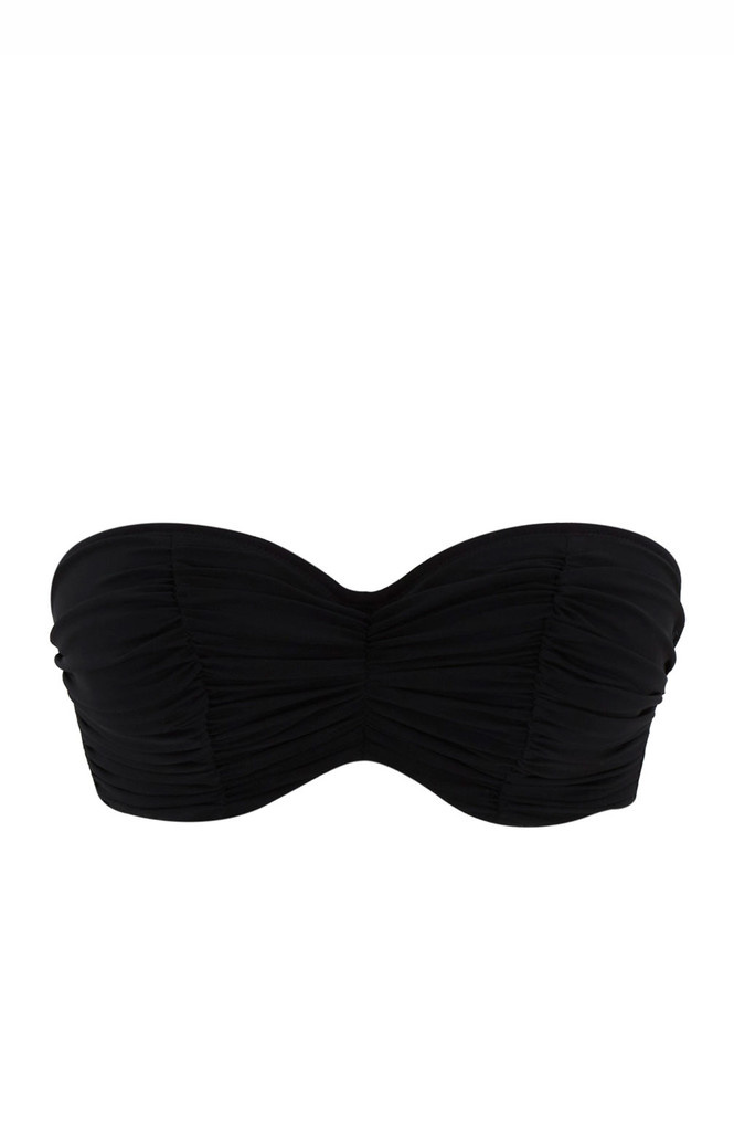 Biustonosz kąpielowy Panache Swim TULLE SW1963 Margot Bandeau Bikini Top Tulle Black