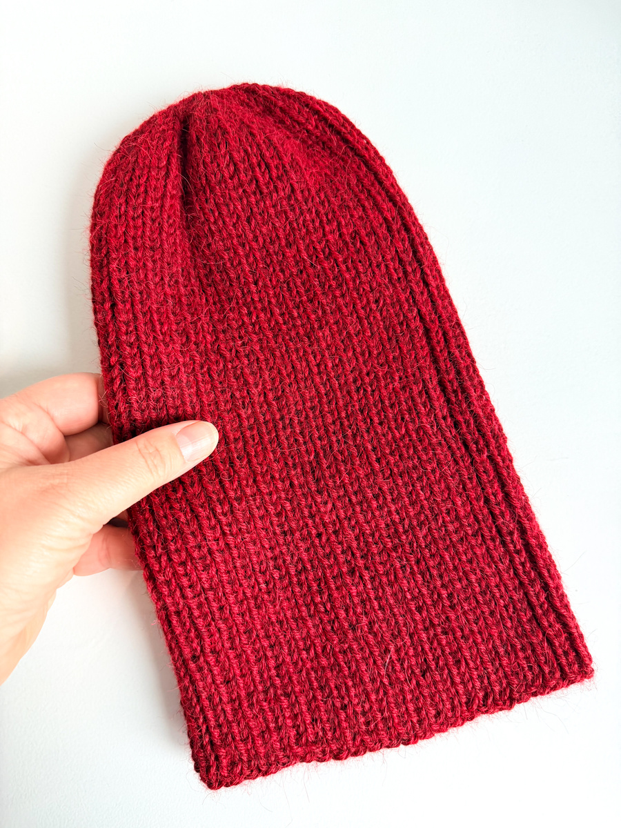 KIARA Mütze aus 100% Alpaka 3650 Bordeaux