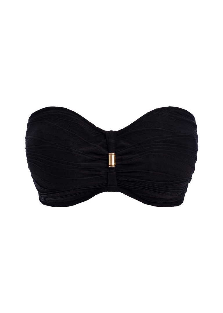 Biustonosz kąpielowy Fantasie BEACH WAVES FS502210BLK Uw Bandeau Bikini Top Black