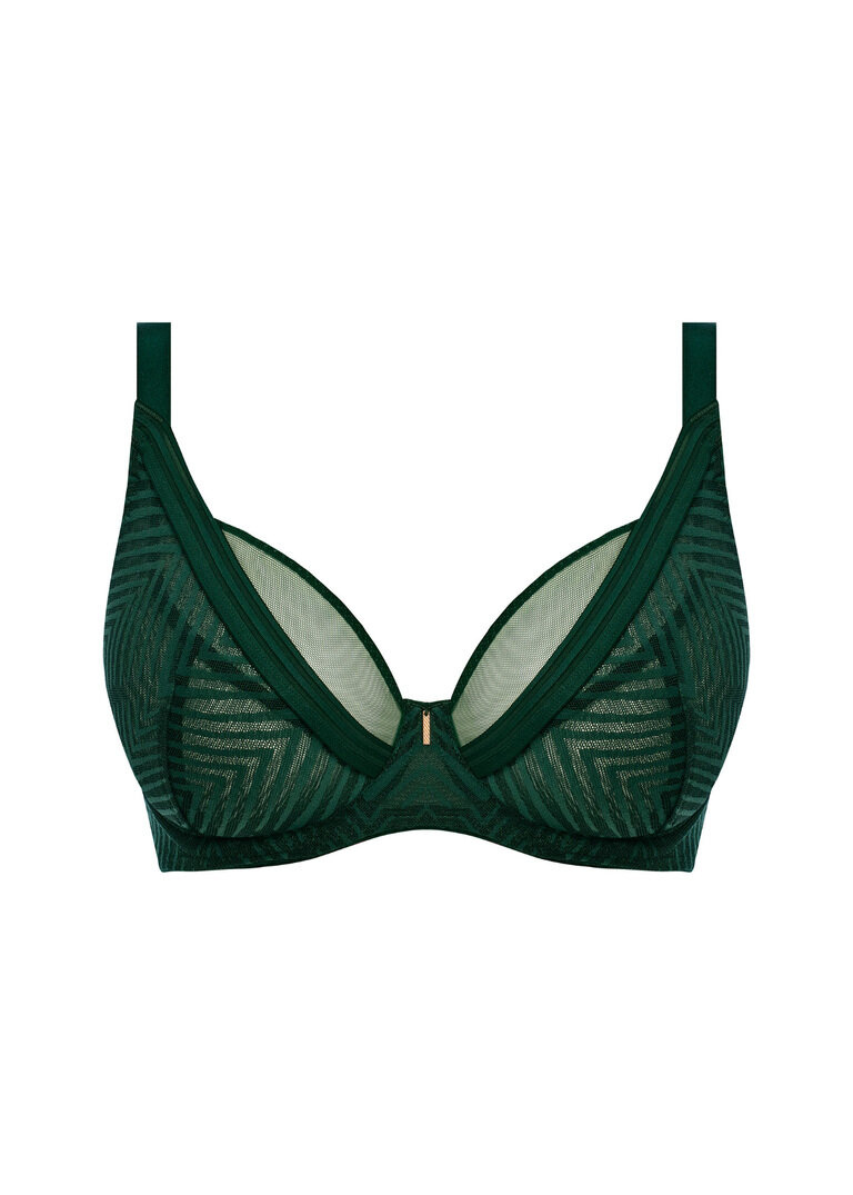 Biustonosz Freya TAILORED AA401121DPE Uw High Apex Plunge Bra Deep Emerald