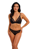 Figi tanga Wacoal ABELLIA WE601770BLK Tanga Black