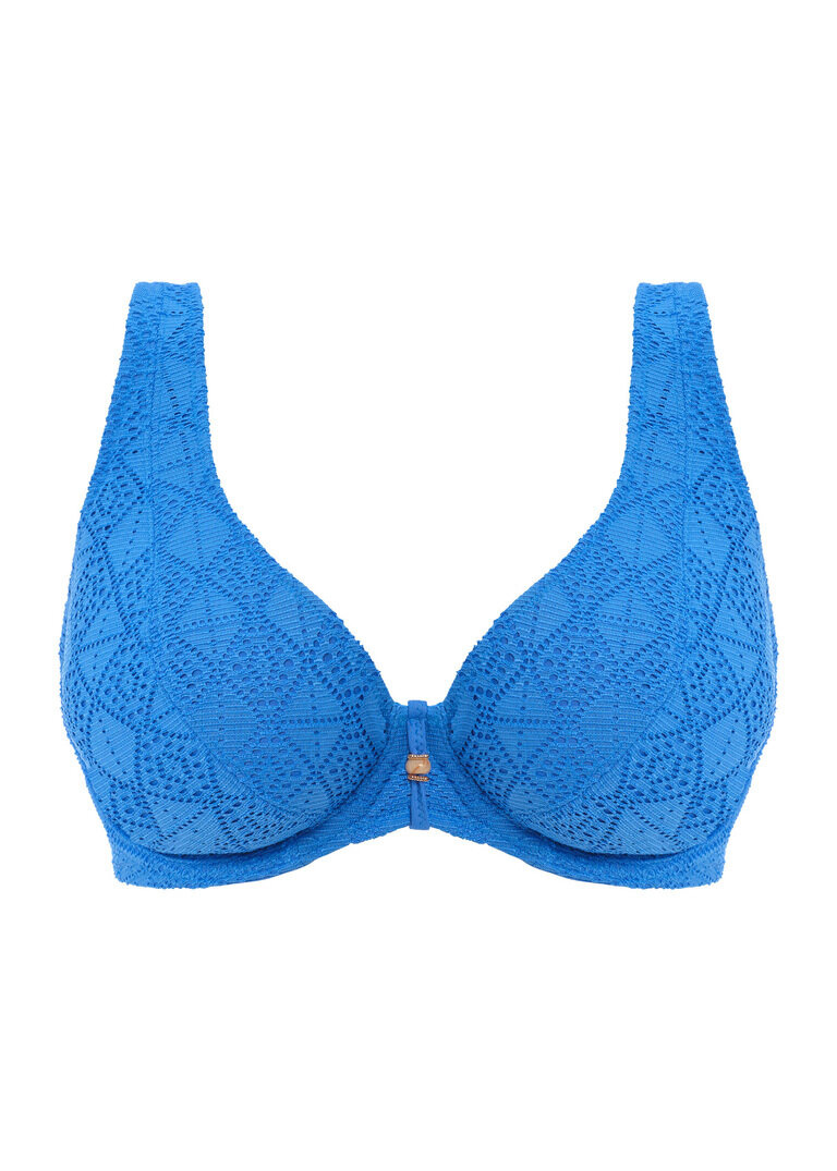 Biustonosz kąpielowy Freya Swim NOMAD NIGHTS AS205413ALT Uw High Apex Bikini Top Atlantic