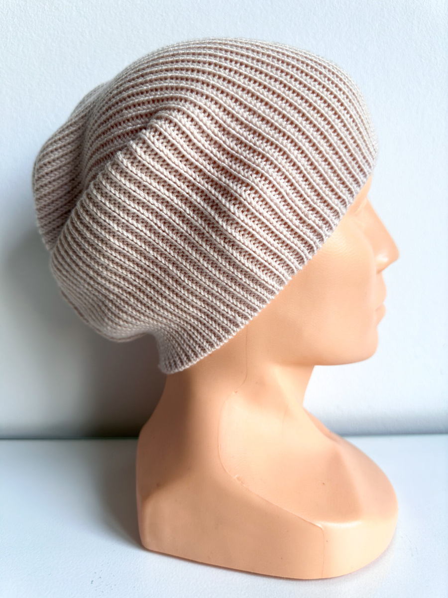 Czapka z wełny merino VARELLA 100% Baby Merino 59 Pszeniczny