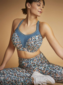 Biustonosz sportowy Panache Sport POWER 5021A z fiszbinami Abstract Animal