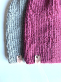 KIARA Damenmütze aus Alpaka 100% Alpaka 3770 Dunkelfuchsia Beanie