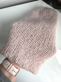 CHMURKA Double Alpaca Beanie 33 Różowy Piasek