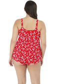 Koszulka kąpielowa Elomi Swim PLAIN SAILING ES7271RFL Non Wired Moulded Tankini Top Red Floral