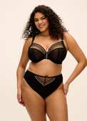 Biustonosz Elomi MATILDA EL8900BLK Plunge Bra Black