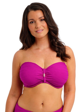 Biustonosz kąpielowy Fantasie BEACH WAVES FS502210BRF Uw Bandeau Bikini Top Bright Fuchsia