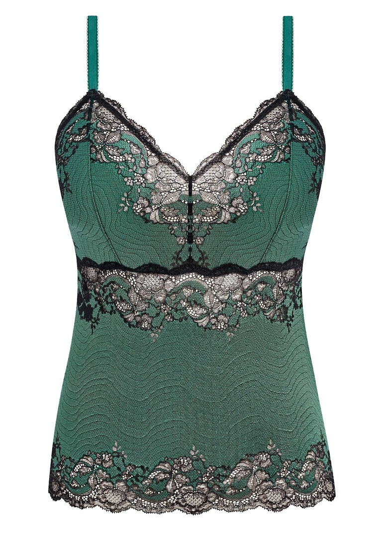 Koszulka Wacoal MODERN AFFAIR WA812481340 Camisole Silver Pine/black