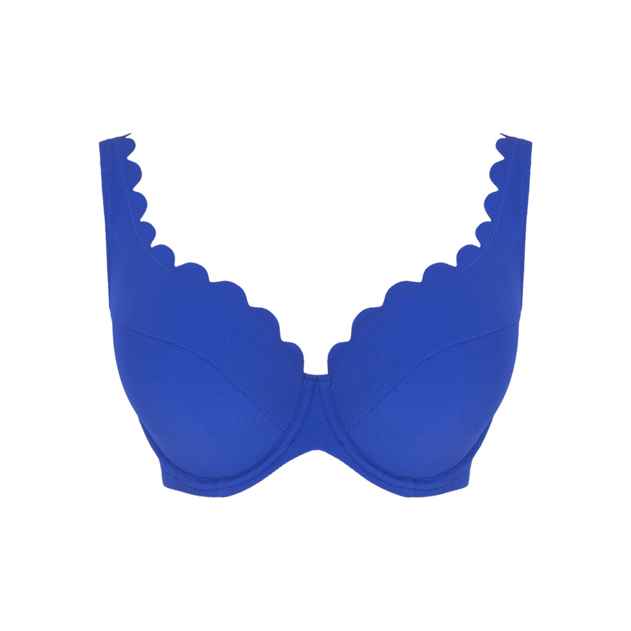 Biustonosz kąpielowy Panache Swim SPIRIT SW1784 Lauren Plunge Bikini Top Cobalt