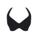 Biustonosz kąpielowy Panache Swim AURORA Jennifer SW2024B JENNIFER Plunge Bikini Top Aurora Black/White