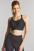 Biustonosz sportowy bezfiszbinowy Panache Sport BOUNDLESS 7341B Non Wired Sports Bra Black