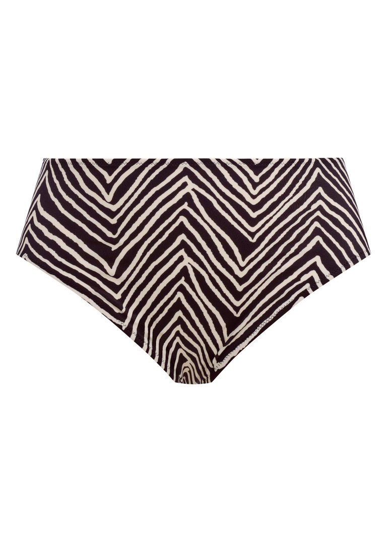 Figi kąpielowe Elomi Swim FIJI FALLS ES802672BLK Mid Rise Bikini Brief Black