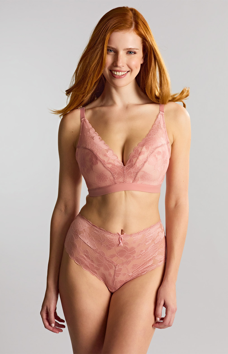 Głębokie majtki Panache AMOUR 11149A Deep Pant Rose Pink