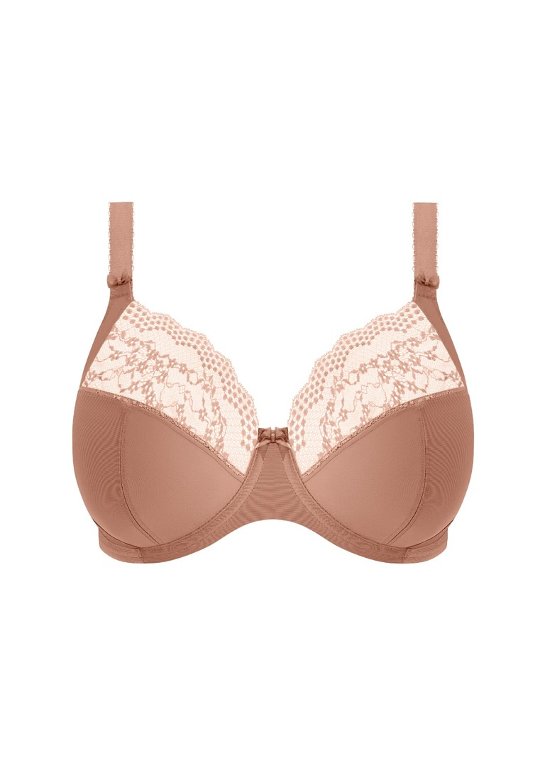 Biustonosz Elomi LUCIE EL4490MOA Uw Plunge Bra - Stretch Mocha