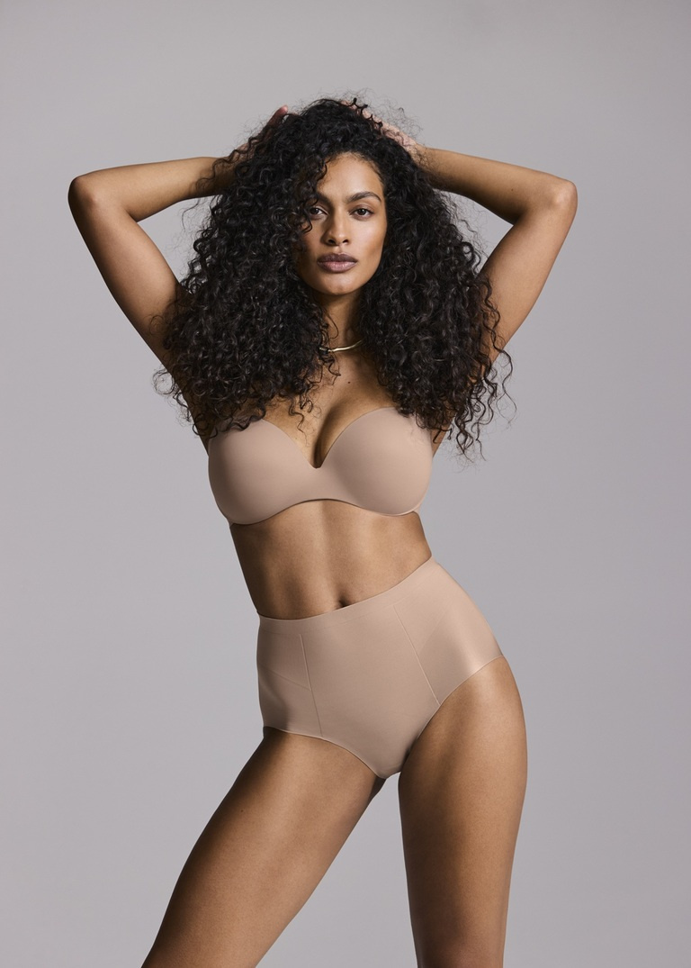 Biustonosz strapless Wacoal INES SECRET WE601011ROC Uw Moulded Strapless Bra Roebuck