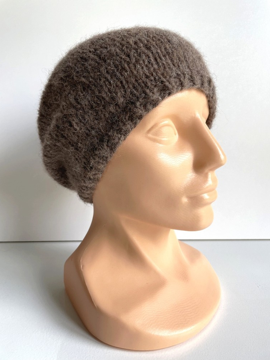 CHMURKA Alpaca Beanie 05 Brown
