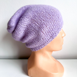 CHMURKA Alpaca Beanie 41 słodka orchidea