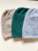 CHMURKA Beanie-Mütze aus Alpaka 19 Zielony Leśny