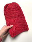 KIARA Alpaca Beanie 100% Alpaca 3620 Red