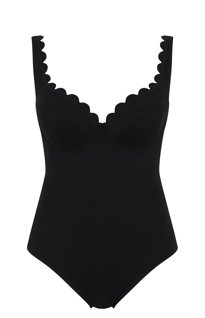 Strój kąpielowy jednoczęściowy Panache Swim SPIRIT SW1780 Rita Plunge Swimsuit Black