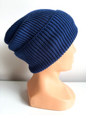 VARELLA – czapka z wełny merino baby merino 30 Niebieski