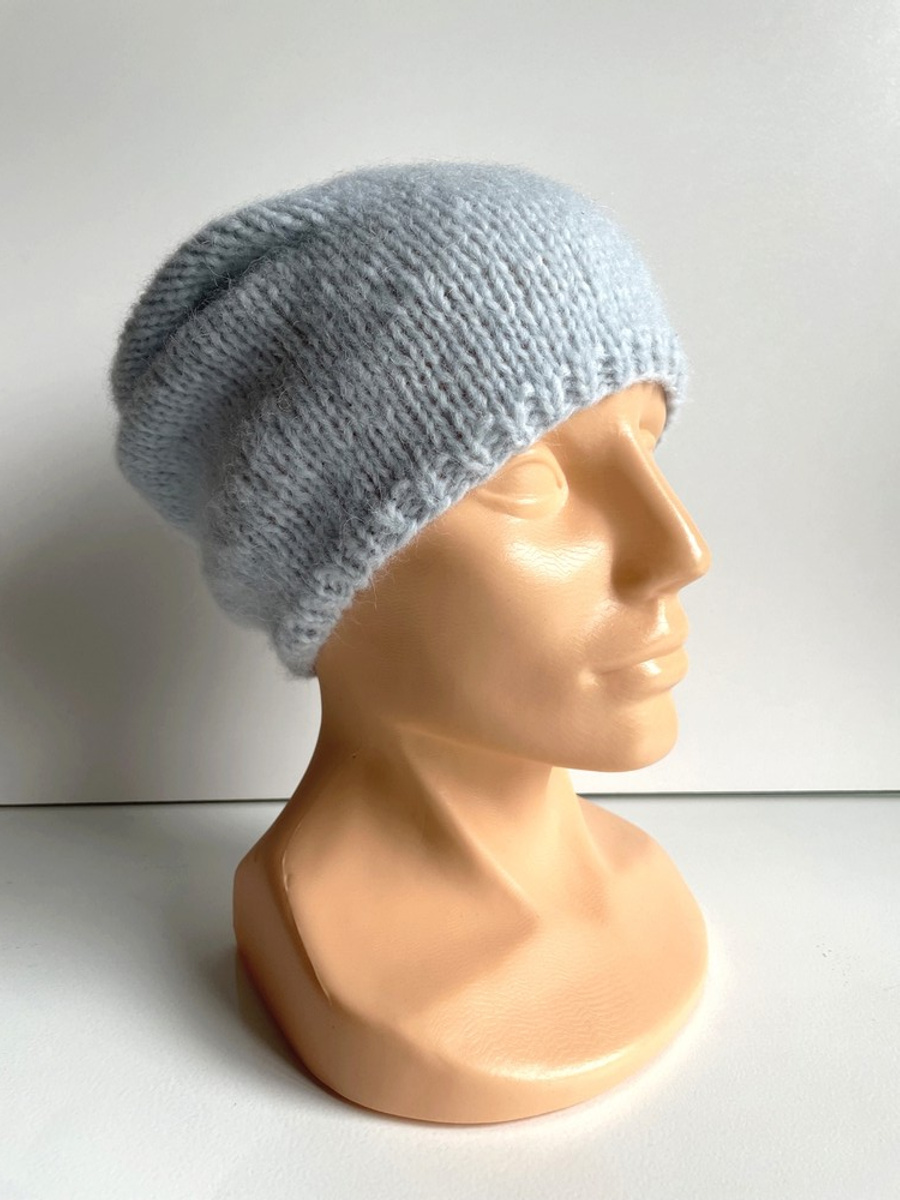 CHMURKA Beanie-Mütze aus Alpaka 18 Poranna Mgła