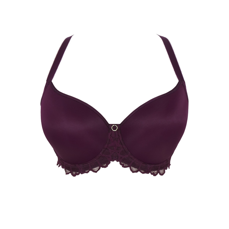 Biustonosz Panache ALLURE 10766 Spacer T Shirt Bra Plum