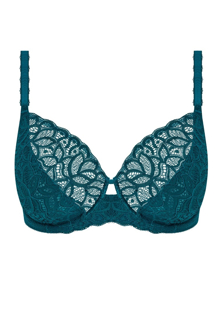 Biustonosz Wacoal RAFFINE WE148001TEL Uw Bra Teal