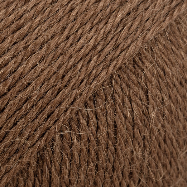 LAURIN Beanie 100% Alpaca 9042 Kasztan