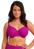 Biustonosz kąpielowy Fantasie Swim BEACH WAVES FS502201BRF Uw Gathered Full Cup Bikini Top Bright Fuchsia