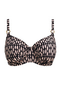 Biustonosz kąpielowy Fantasie SHELL BAY FS506901DEB Uw Gathered Full Cup Bikini Top Desert Blush