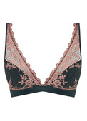 Biustonosz braletka Wacoal EMBRACE LACE WA852191067 Soft Cup Bra Dark Slate/cloud Pink
