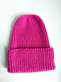 ELARA Turn-Up Cashmere and Silk Beanie 662 Marilyn Nitkowe Love