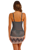 Koszulka nocna Wacoal EMBRACE LACE WA814191067 Chemise Dark Slate/cloud Pink