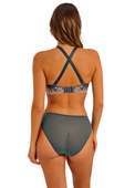 Biustonosz Wacoal EMBRACE LACE WA853291067 Plunge Underwire Bra Dark Slate/cloud Pink