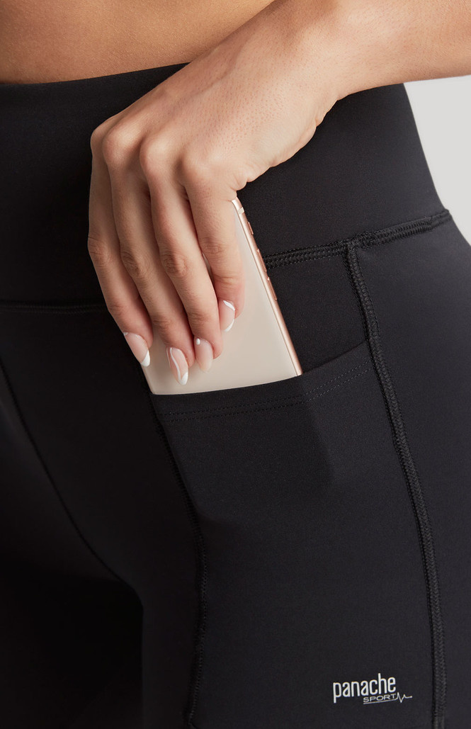 Legginsy sportowe Panache Sport ULTRA ADAPT 5023 Sports Legging Black/Black