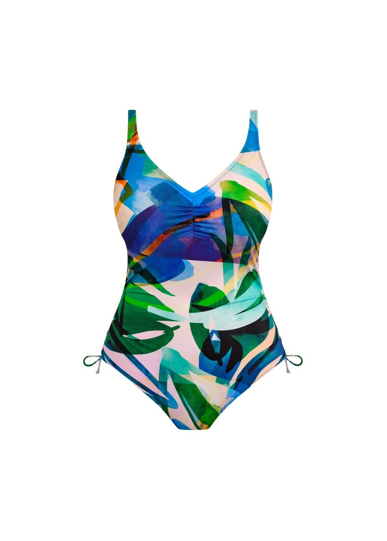 Strój kąpielowy Fantasie Swim MOLOKAI SHORES FS507230MUI Uw V-neck Swimsuit With Adjustable Leg Multi