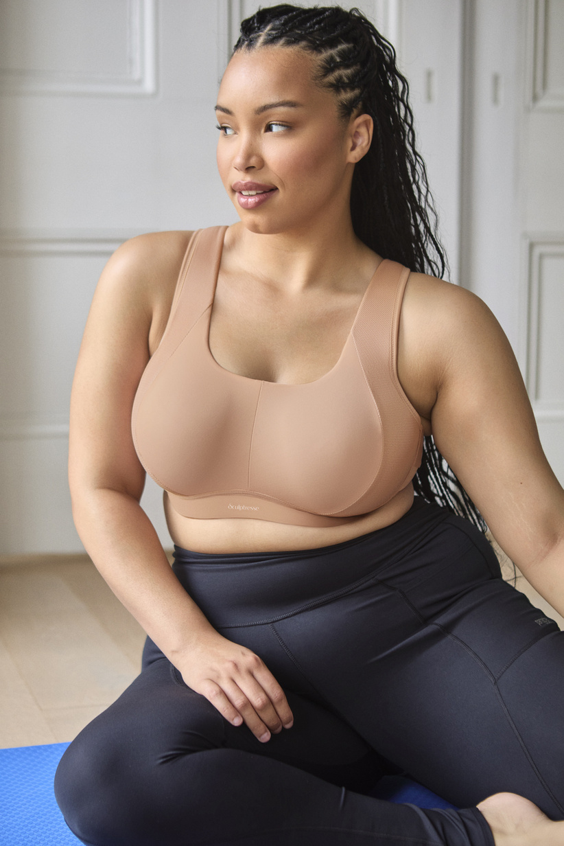 Biustonosz sportowy Panache THRIVE 9443 Wired Sports Bra Dusty Rose