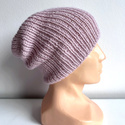 KIARA Mütze aus Alpaka 100% Alpaka 3112 Rosa mit einem Hauch Beige