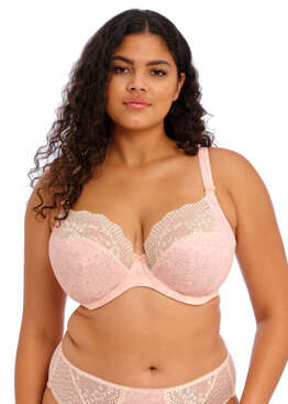 Biustonosz Elomi LUCIE EL4490PAU Uw Plunge Bra - Stretch Pale Blush