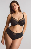 Majtki brazylijskie Sculptresse by Panache FLORA 11383 Brazilian Brief Black