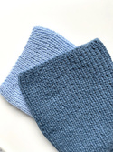 KIARA Women's Alpaca Beanie 100% Alpaca 6309 średni niebieski petrol