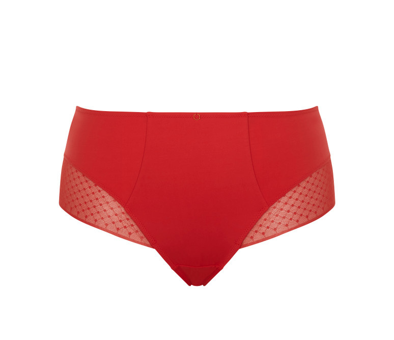 Figi Sculptresse by Panache BLISS 10684 Deep Pant Salsa Red